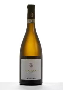 Bouteille Crociaiolo 2024, vin blanc bio, appellation Offida Pecorino DOCG, 100% cépage Pecorino, producteur Cantina Maroni, région Marches, pays Italie